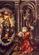 Jan Gossaert Mabuse Saint Luke Painting the Virgin painting